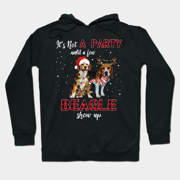 It's Not A Party With A Jew Beagle Show Up T-shirt Hoodie by kimmygoderteart